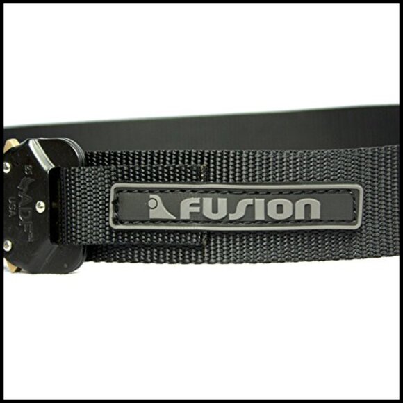 100% Nylon Trouser Belt, Double Layered Mil Spec Webbing, One Handed Operation